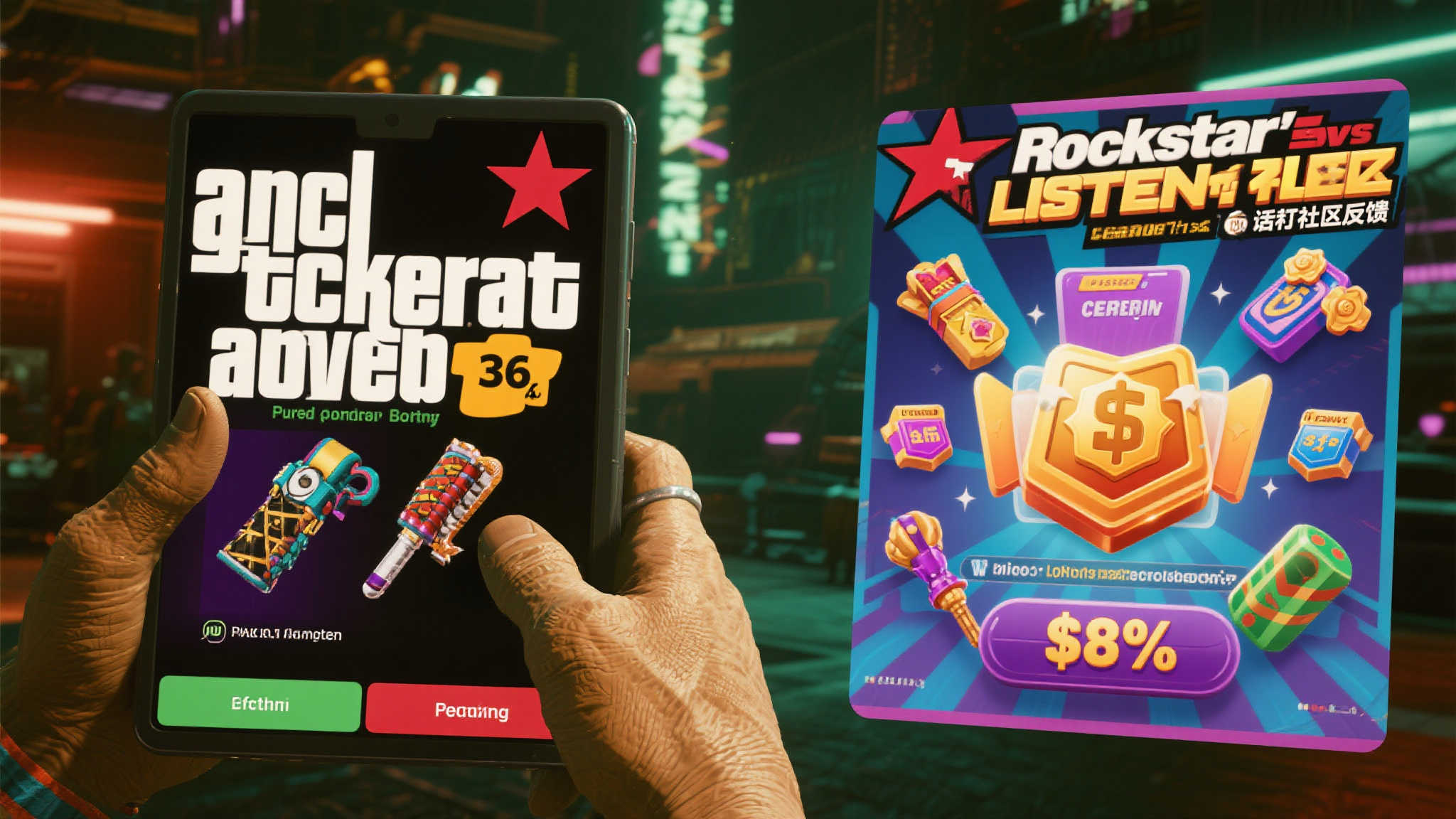 此外，Rockstar善于倾听社区反馈。