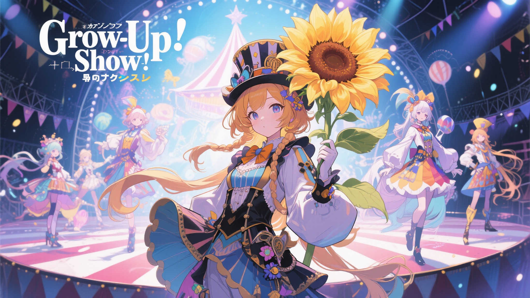 深崎暮人绘制角色原案,向日葵马戏团演绎奇幻Grow Up Show 深崎暮人绘制角色原案,向日葵马戏团演绎奇幻Grow Up Show