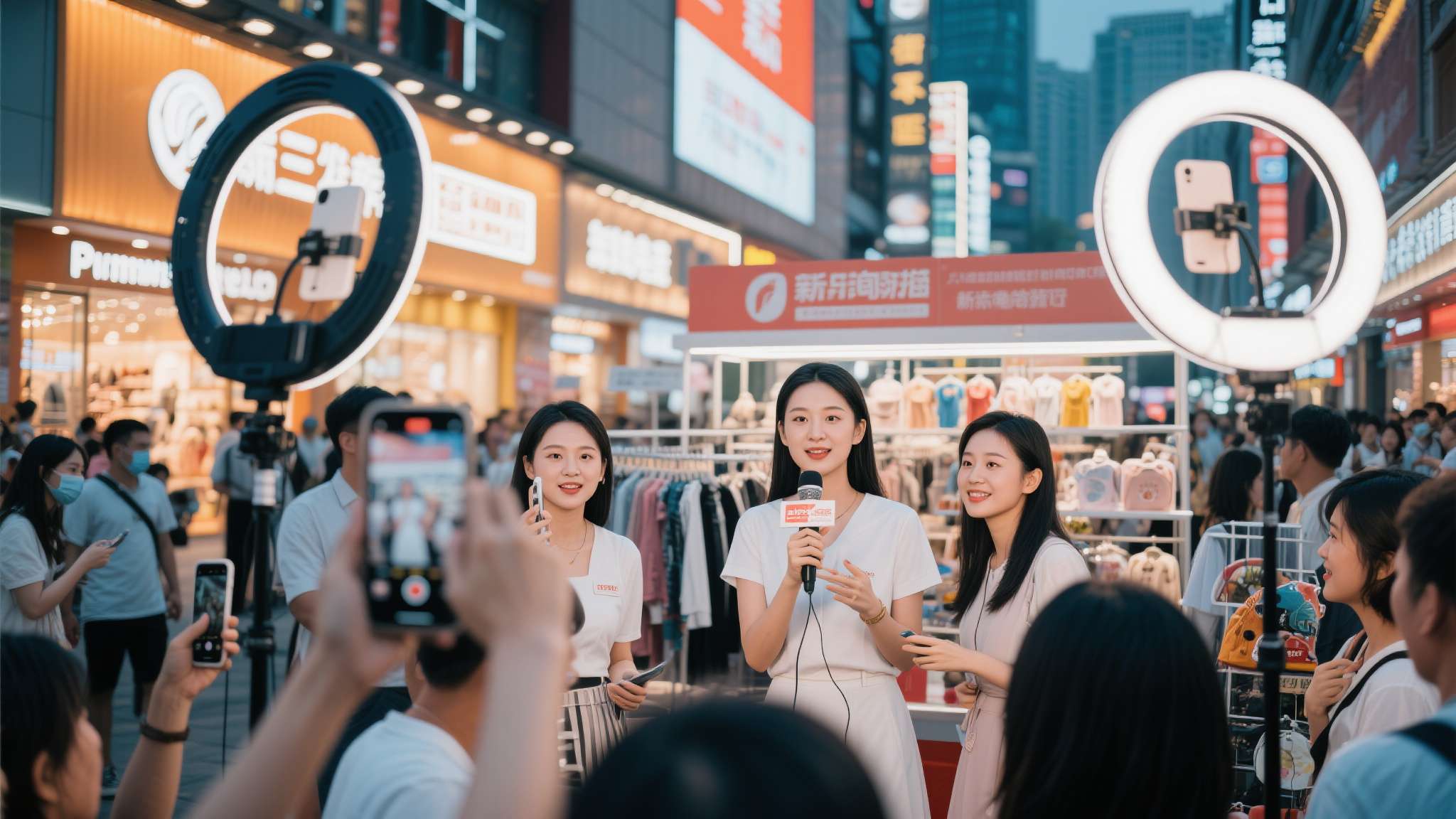 抖音直播间盲盒代拆没发货就退款 近两年,街区直播作为一种新兴电商形态迅速走红。主播走进实体商圈,现场展示商品,吸